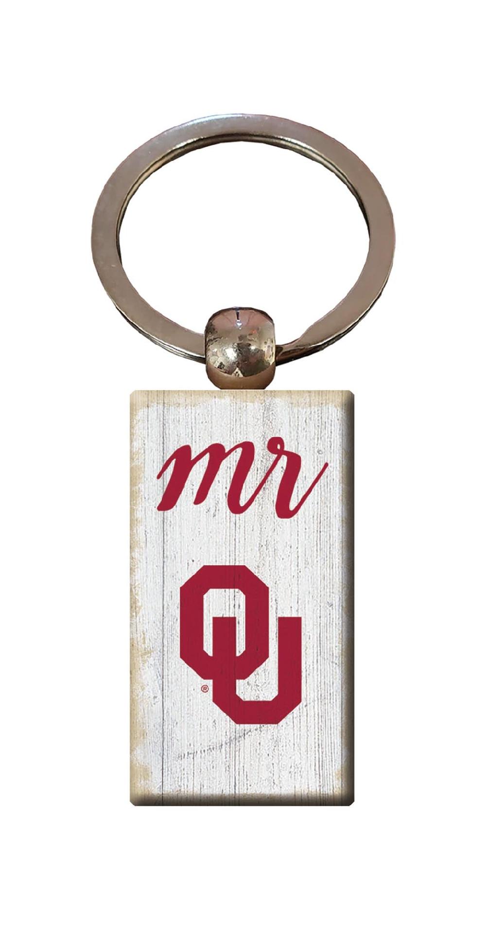 fan creations University of Oklahoma Script Mr Keychain
