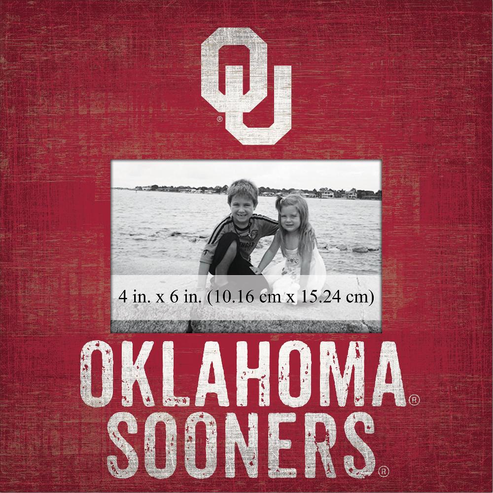 fan creations University of Oklahoma Team Name 10x10 Frame