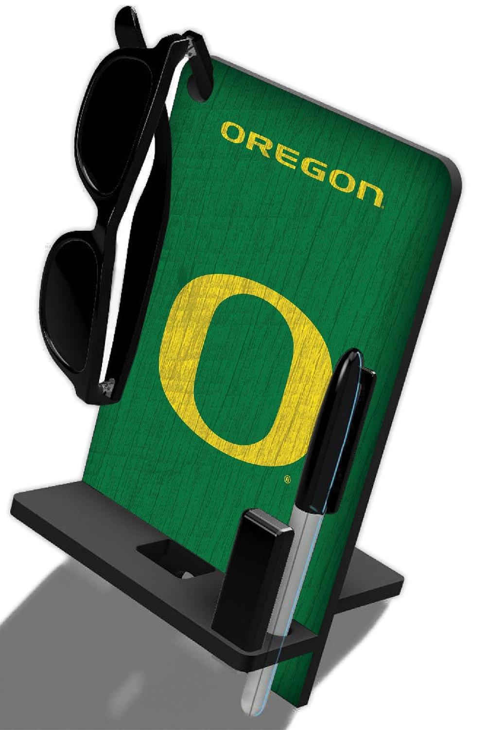 fan creations University of Oregon 4 In 1 Desktop Phone Stand