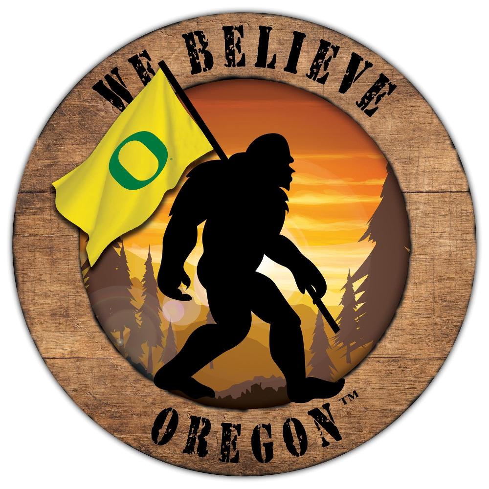 fan creations University of Oregon Bigfoot 12in Circle