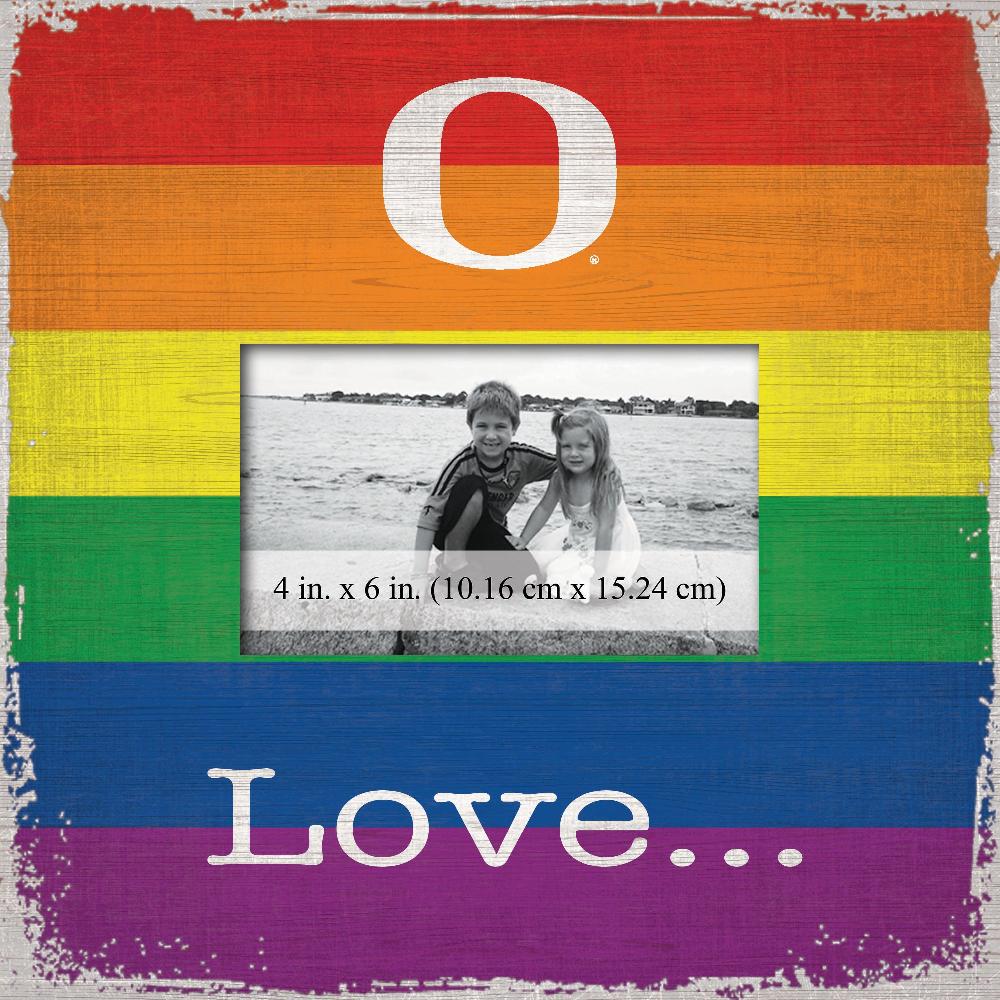 fan creations University of Oregon Love Pride 10x10 Frame