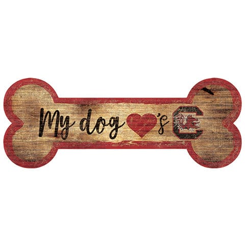 fan creations University of South Carolina Dog Bone Sign