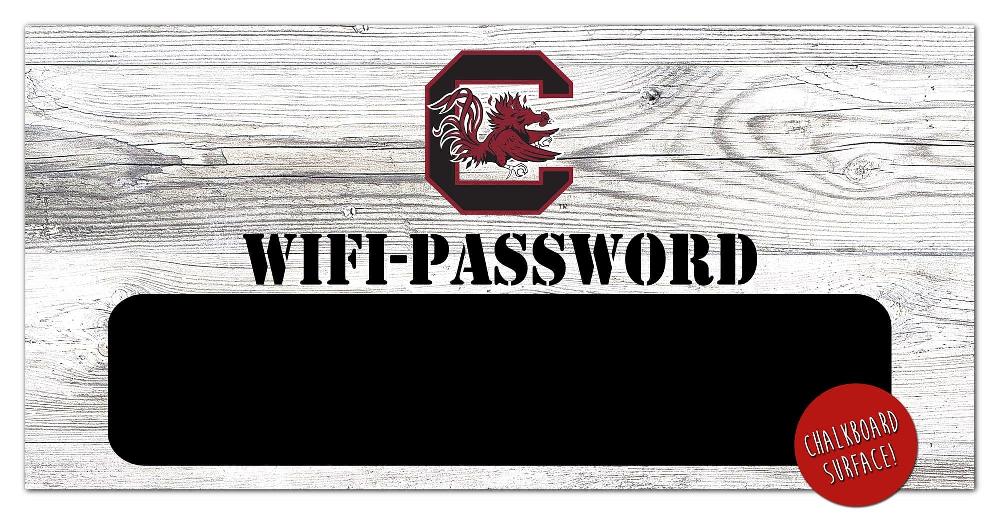 fan creations University of South Carolina Wifi Password 6x12 Sign