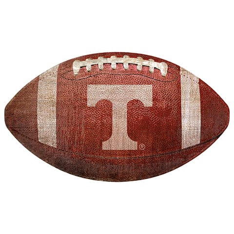 fan creations University of Tennessee 12" Football Shaped Sign