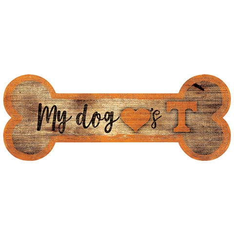 fan creations University of Tennessee Dog Bone Sign