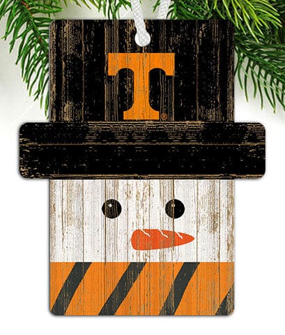 fan creations University of Tennessee Snowman Ornament