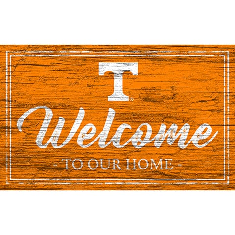 fan creations University of Tennessee Team Color Welcome 11x19 Sign