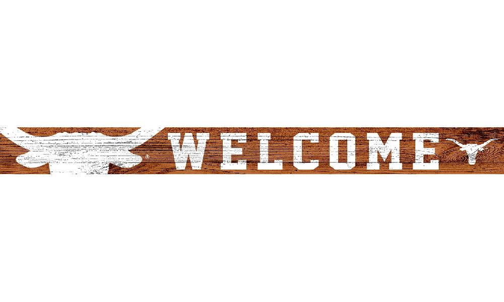 fan creations University of Texas 16in Welcome Strip