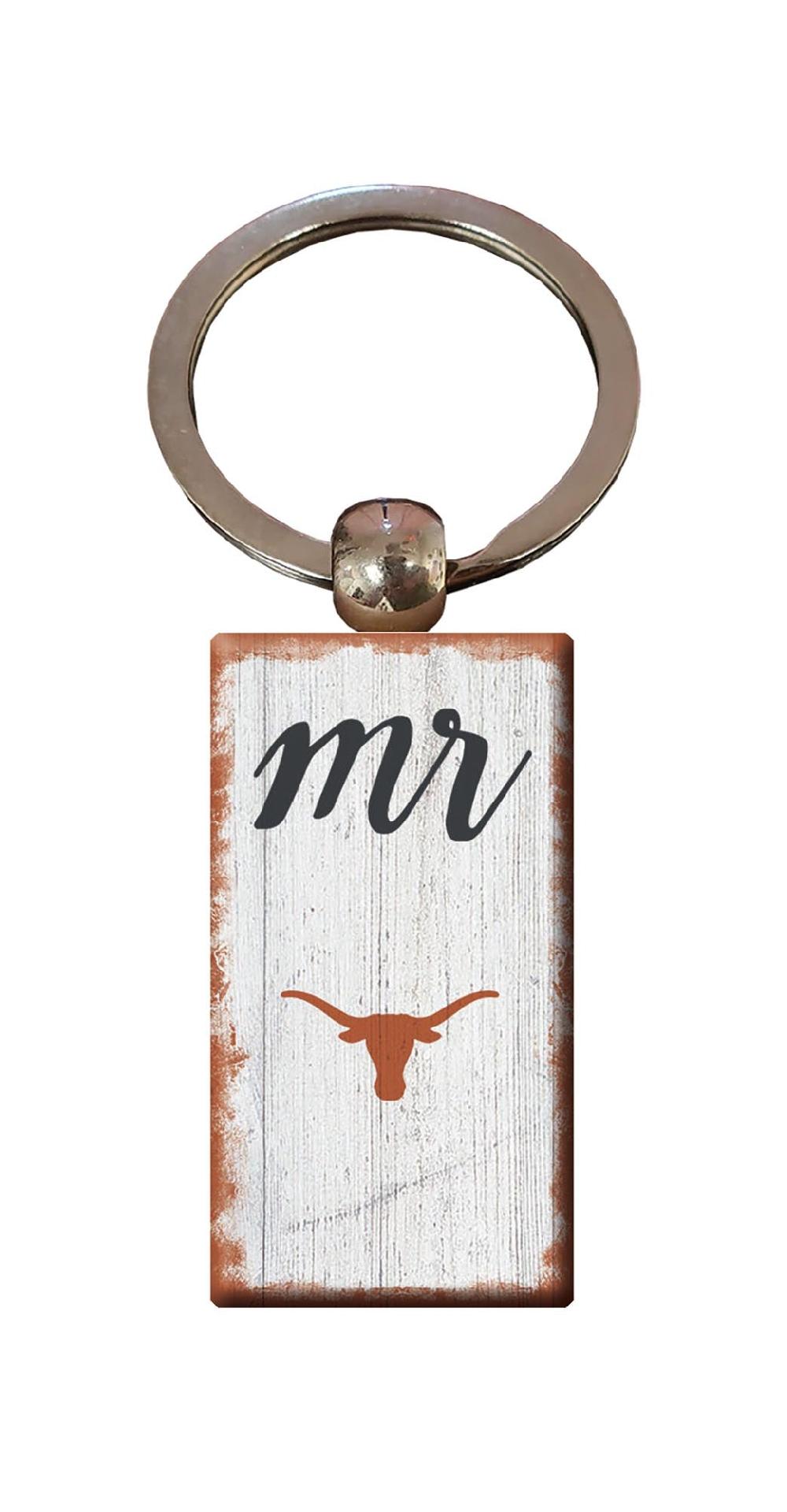 fan creations University of Texas Script Mr Keychain