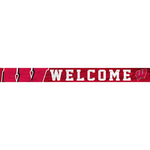 fan creations University of Wisconsin 16in. Welcome Strip