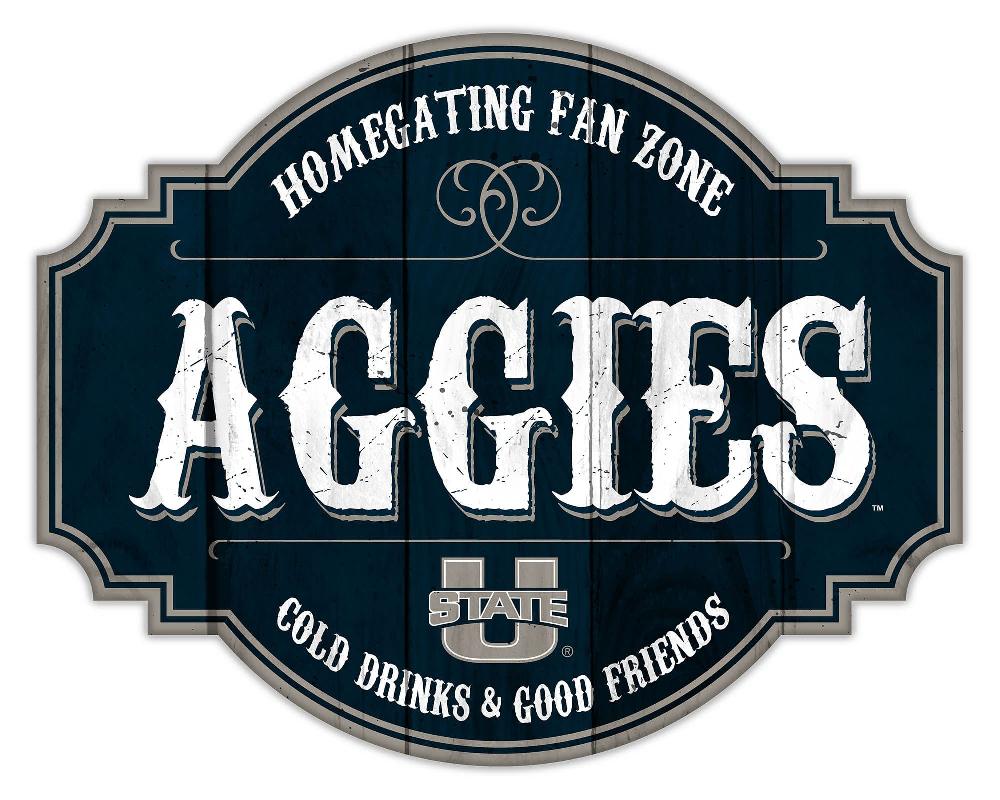 fan creations Utah State Homegating Tavern 24in Sign