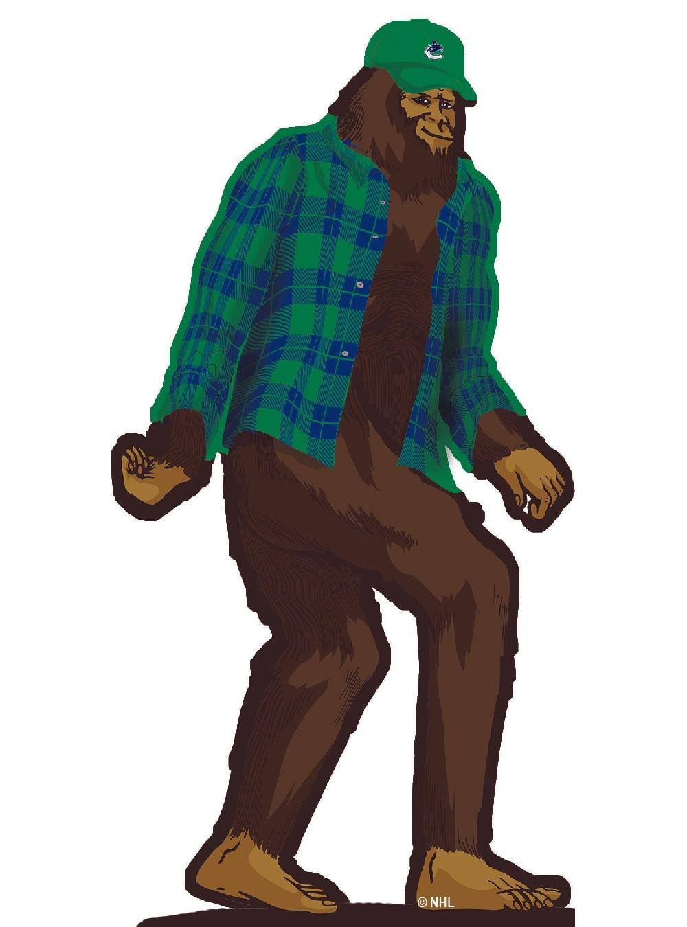 fan creations Vancouver Canucks Fanimal Desktop Stand