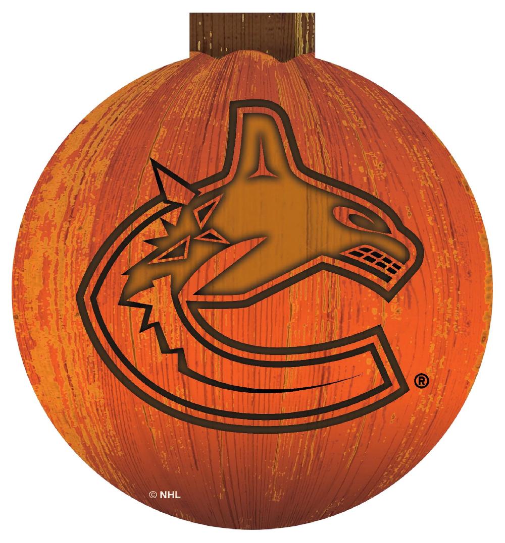fan creations Vancouver Canucks Halloween Wall Art 12in