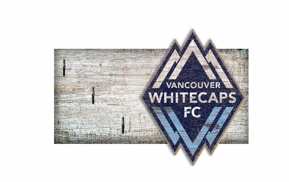 fan creations Vancouver Whitecaps FC Key Holder 6x12