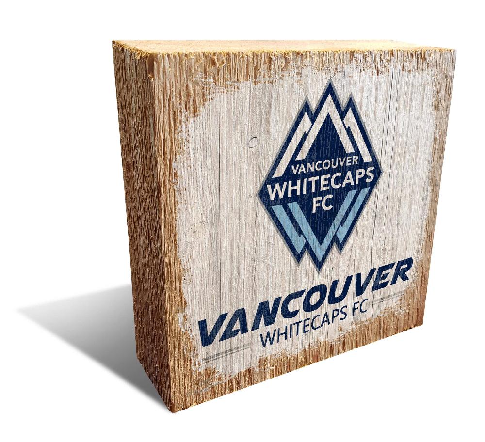 fan creations Vancouver Whitecaps FC Team Logo Block