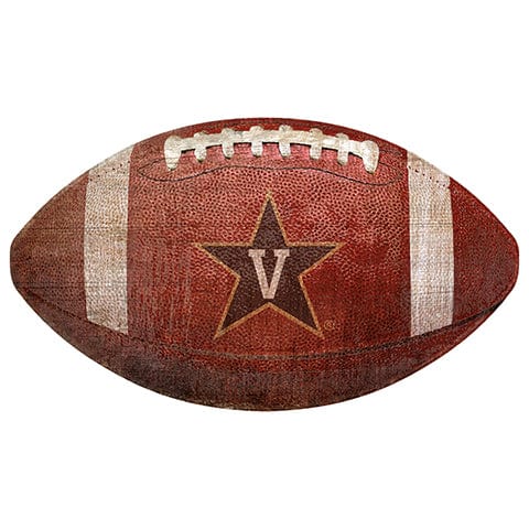 fan creations Vanderbilt University 12" Football Shaped Sign