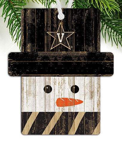 fan creations Vanderbilt University Snowman Ornament