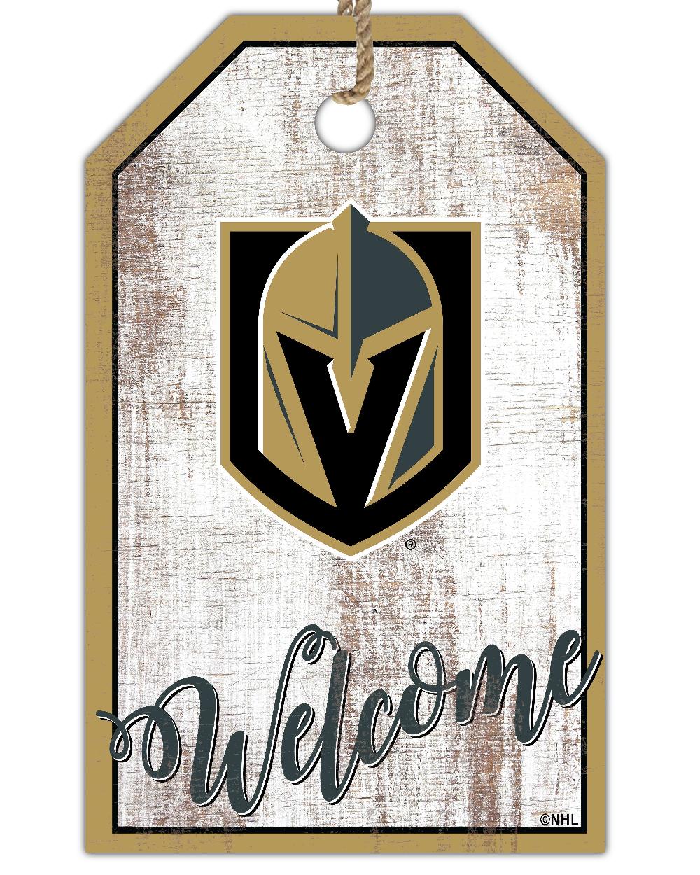 fan creations Vegas Golden Knights Welcome 11x19 Tag