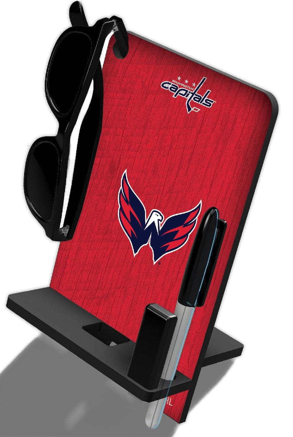 fan creations Washington Capitals 4 In 1 Desktop Phone Stand