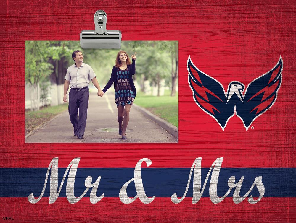 fan creations Washington Capitals Mr & Mrs Clip Frame