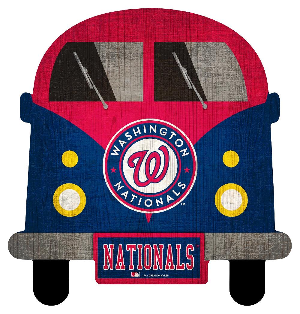 fan creations Washington Nationals 12in Team Bus Sign