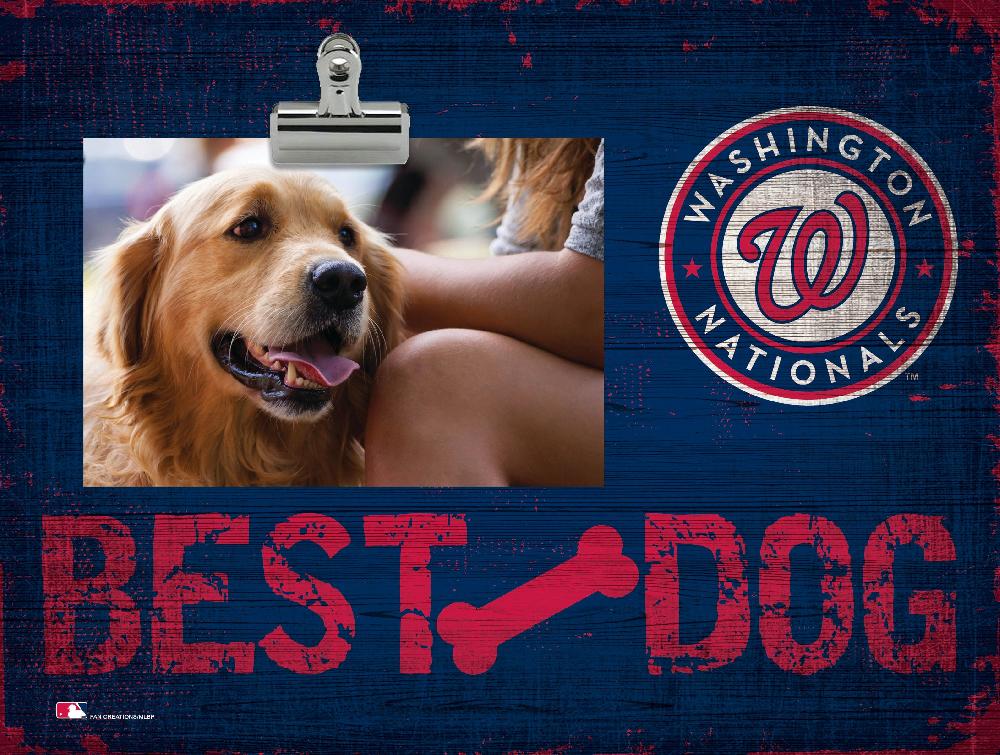 fan creations Washington Nationals Best Dog Clip Frame