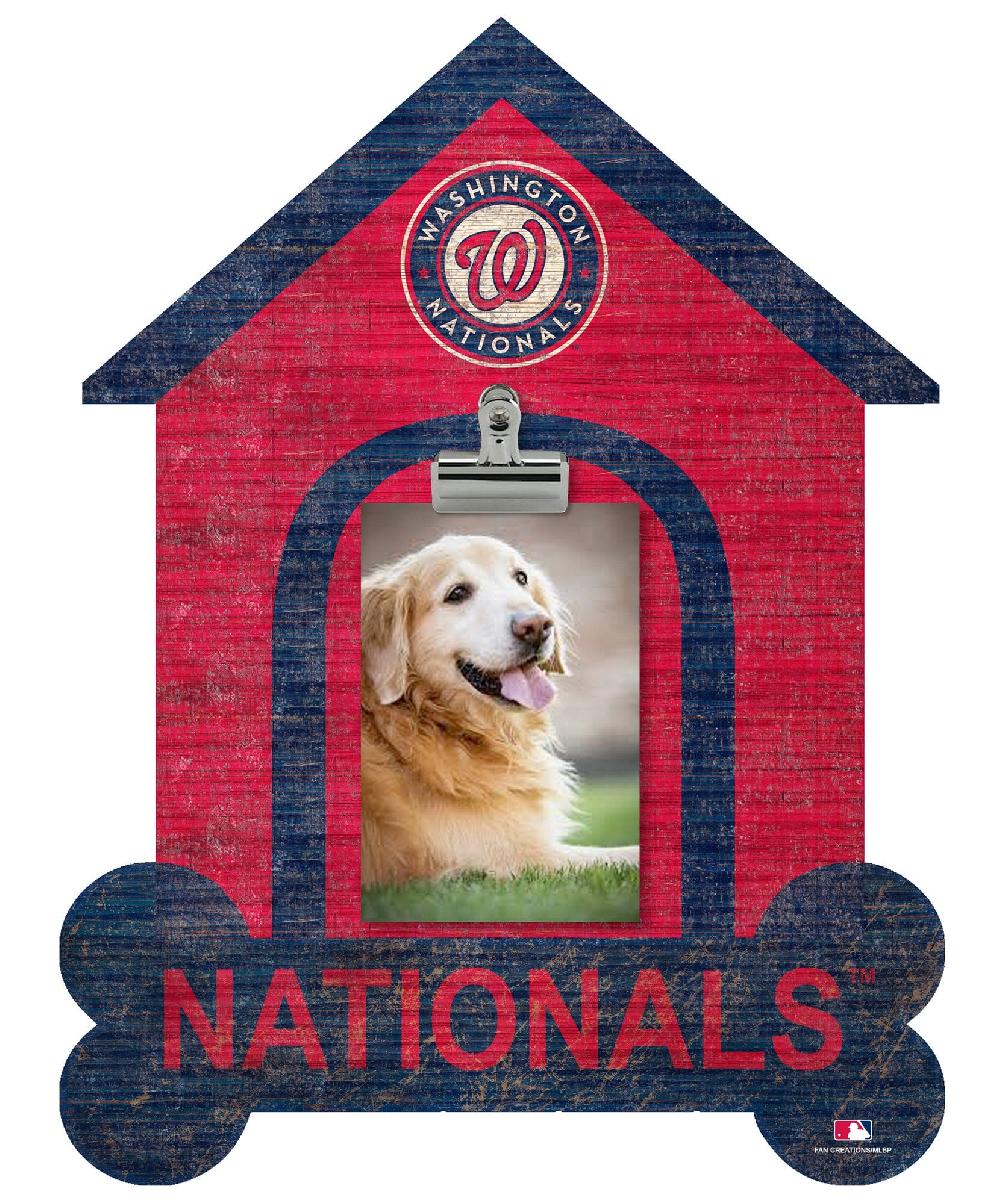 fan creations Washington Nationals Dog Bone House Clip Frame