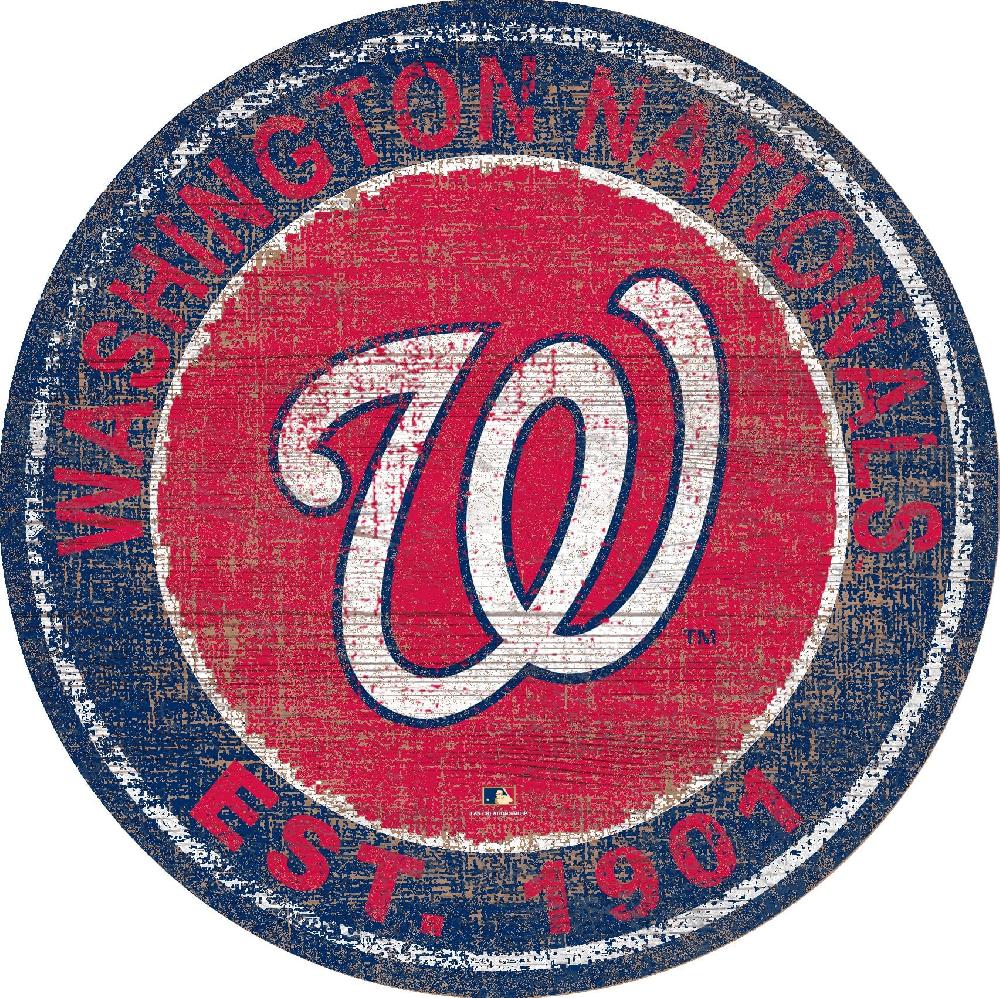 fan creations Washington Nationals Heritage Logo 24" Circle