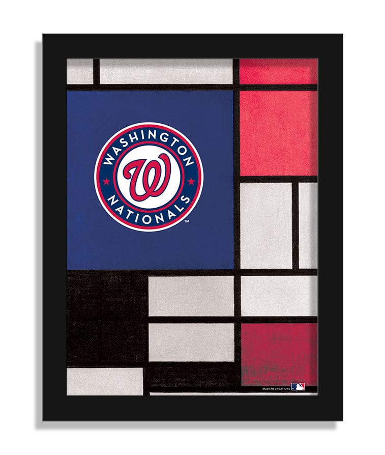 fan creations Washington Nationals Team Composition 12x16 (fine art)