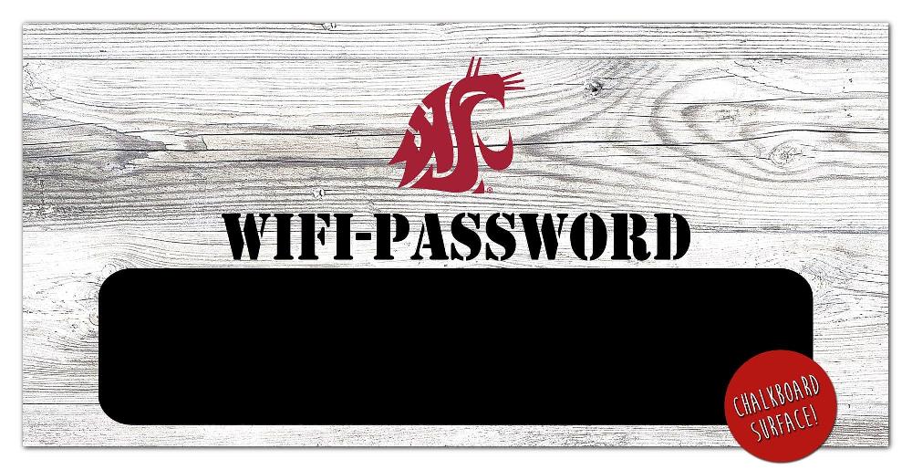fan creations Washington State Wifi Password 6x12 Sign