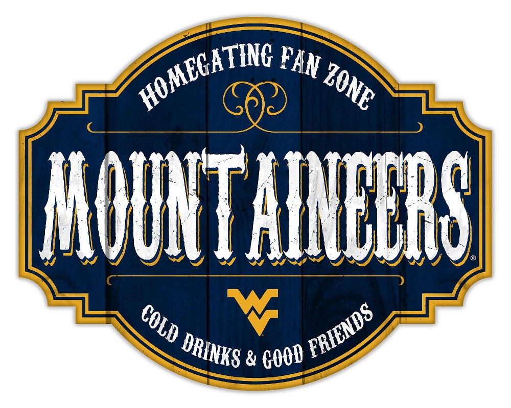 fan creations West Virginia Homegating Tavern 24in Sign