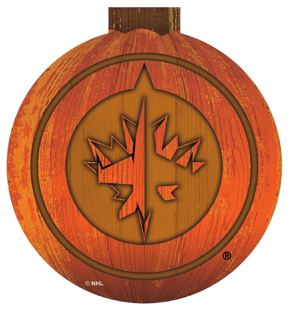 fan creations Winnipeg Jets Halloween Wall Art 12in